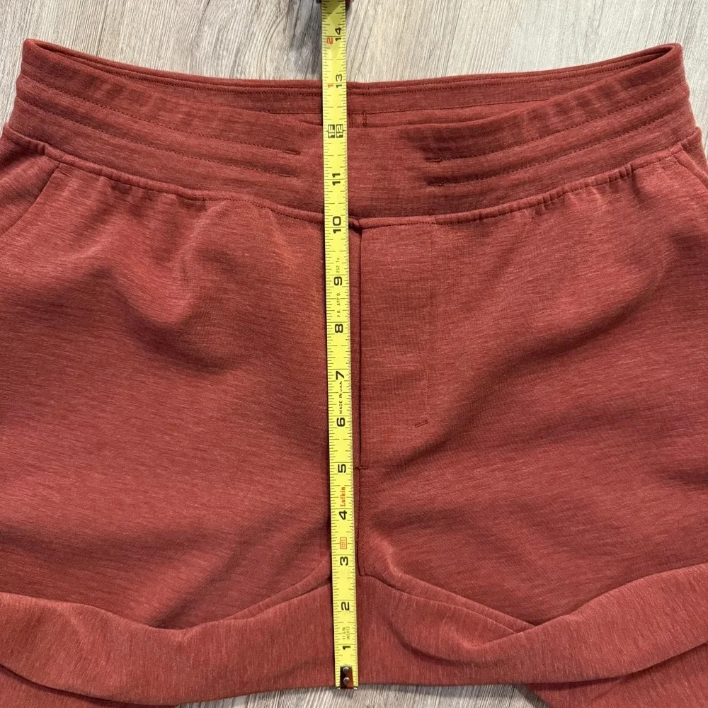 Lululemon Mens Small Gridliner Fleece Jogger Red